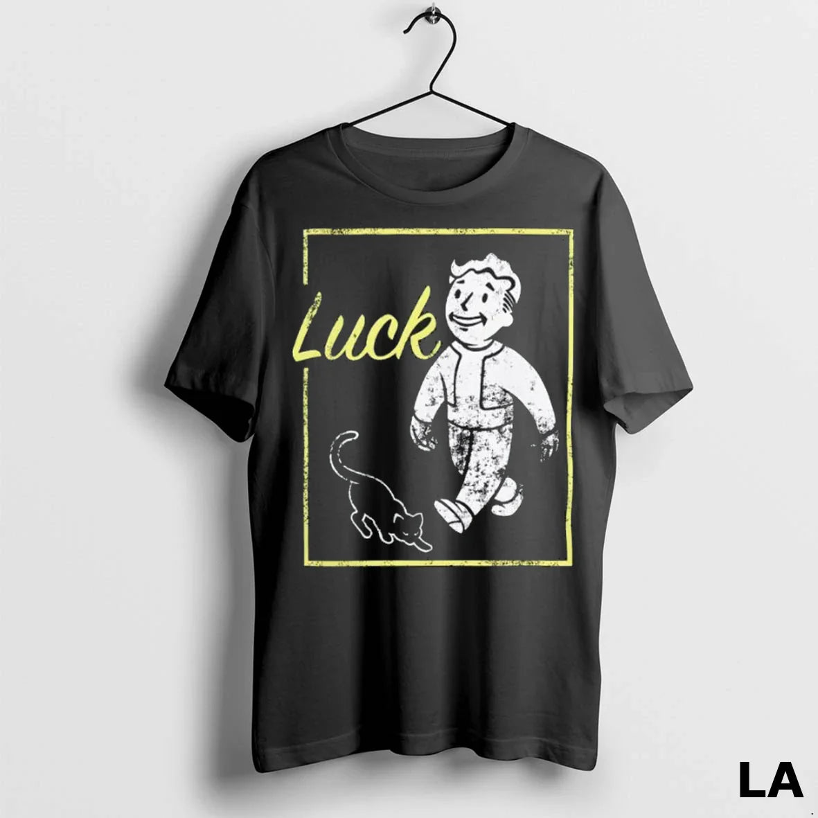 Original Fallout Merchandise Luck Cat Long Sleeve Exclusive Collection