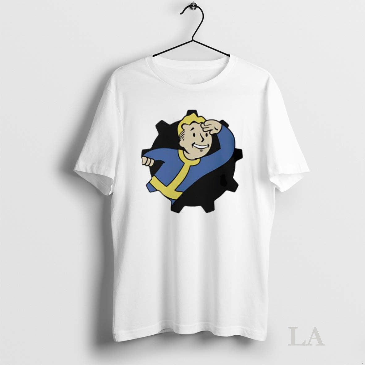 Original Fallout Vault Lookout Tee Retro Fashion