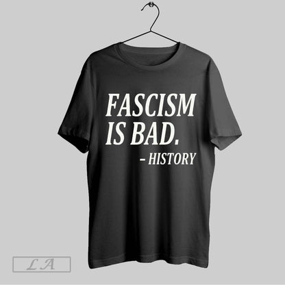 Original Fascism Bad History Long Sleeve Elegant Outfit