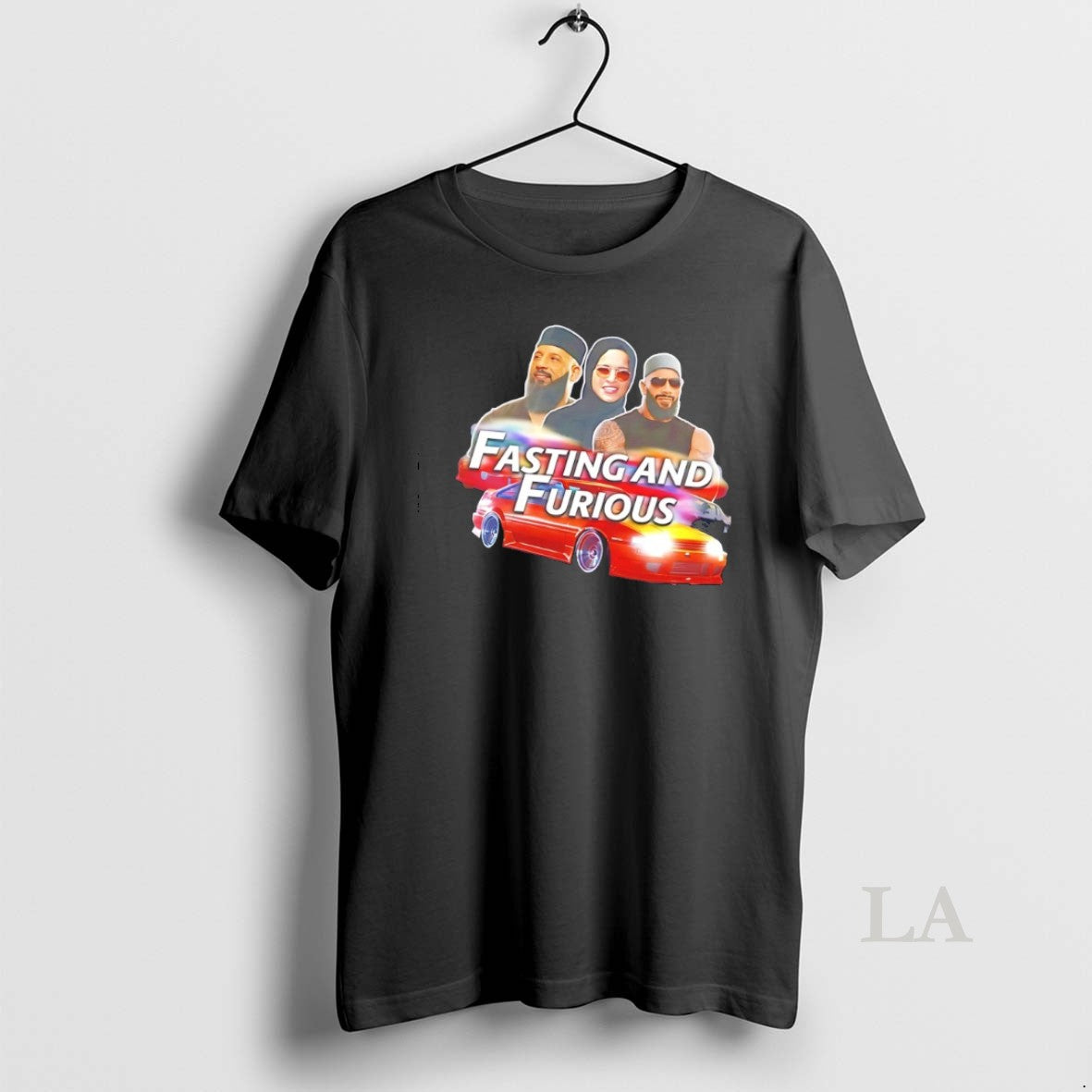 Original Fasting Fast And Furious Meme TShirt Retro Fashion