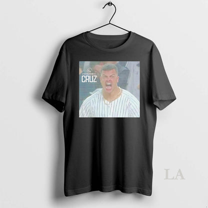 Original Fernando Cruz Shout Hype Signature Yankees Long Sleeve
