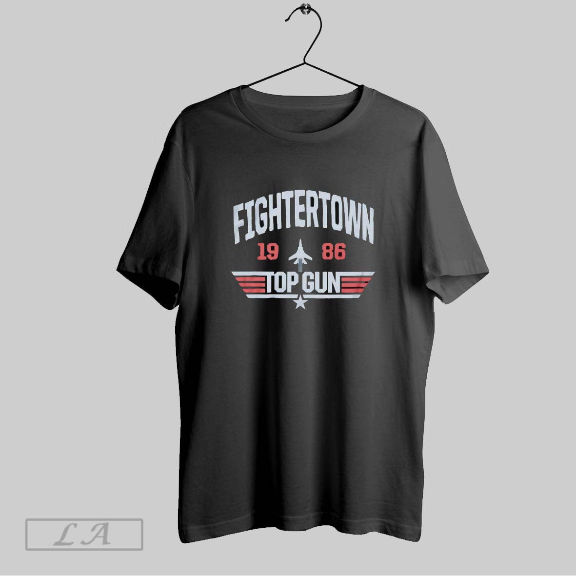 Original Fightertown 1986 Gun Tee Elegant Apparel