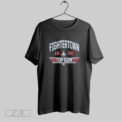 Original Fightertown 1986 Gun Tee Elegant Apparel