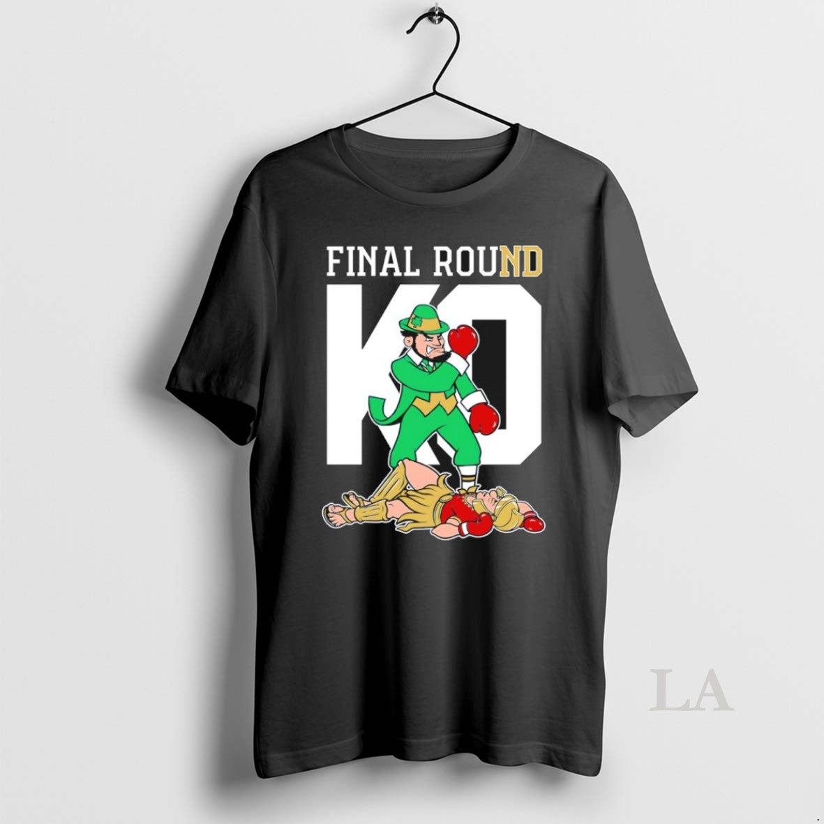 Original Final Round Ko Notre Dame Fighting Irish Defeat Usc Trojans