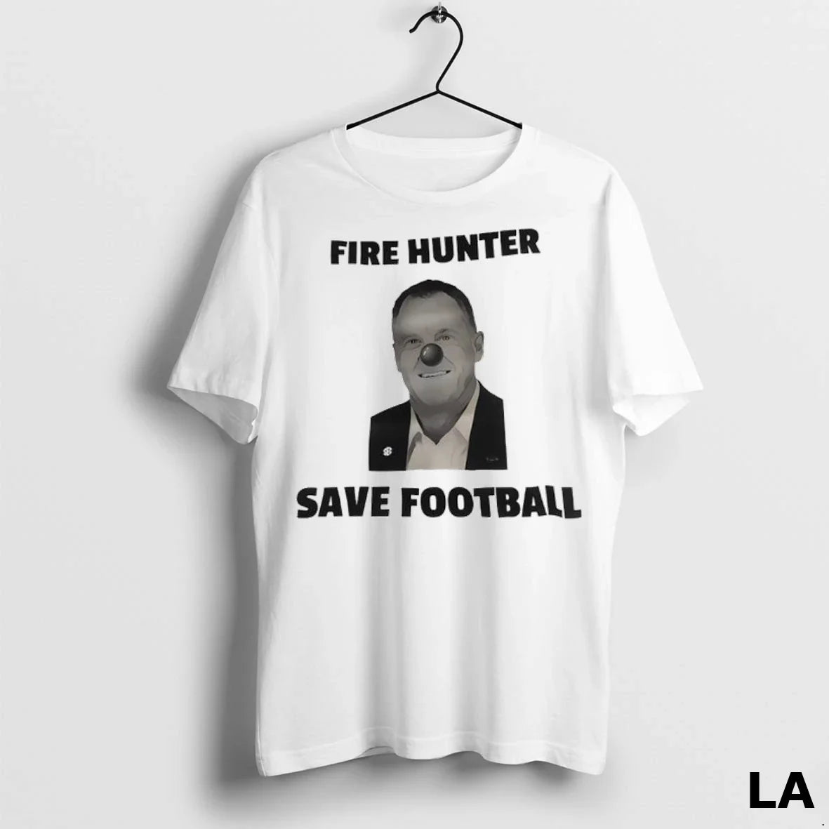 Original Fire Hunter Save Football Clown Ladies TShirt Authentic