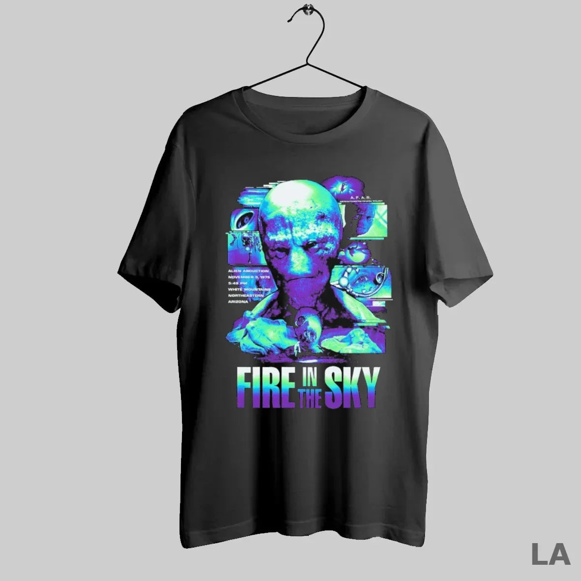 Original Fire Sky Alien Abduction November White Mountains