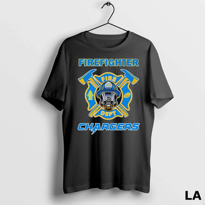 Original Firefighter Team Chargers Fire Dept TShirt Exclusive Design