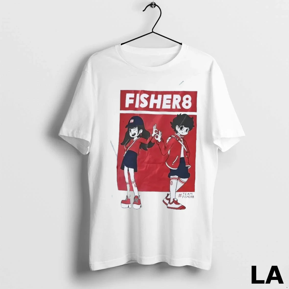 Original Fisher8 Team Anime Tank Top Vintage Fashion