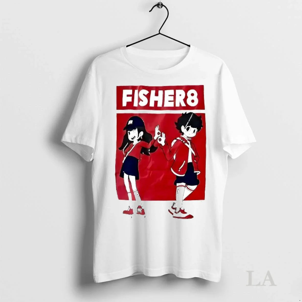 Original Fisher8 Team Anime Tank Top Vintage Design