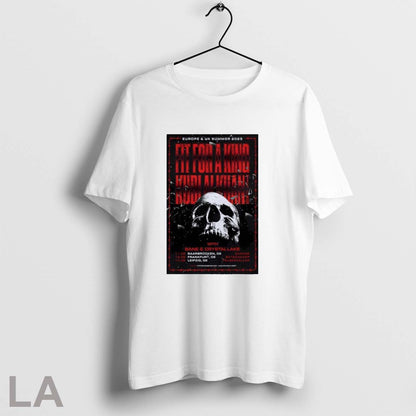 Original Fit King Europe And Uk Summer 2025 Poster Tee Unique Style