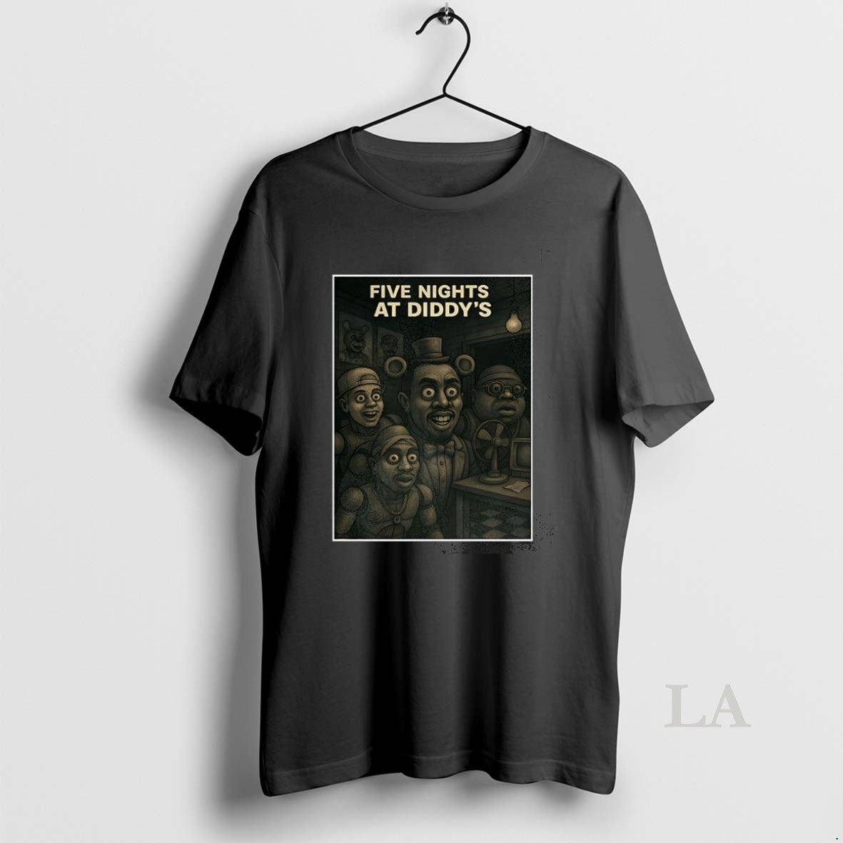 Original Five Nights Diddys Caricature Long Sleeve Stylish Gift