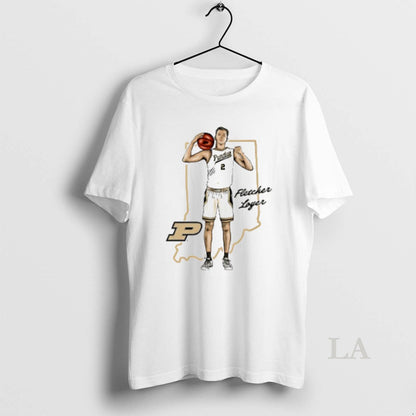 Original Fletcher Loyer Purdue Boilermakers Illustrated Tank Top