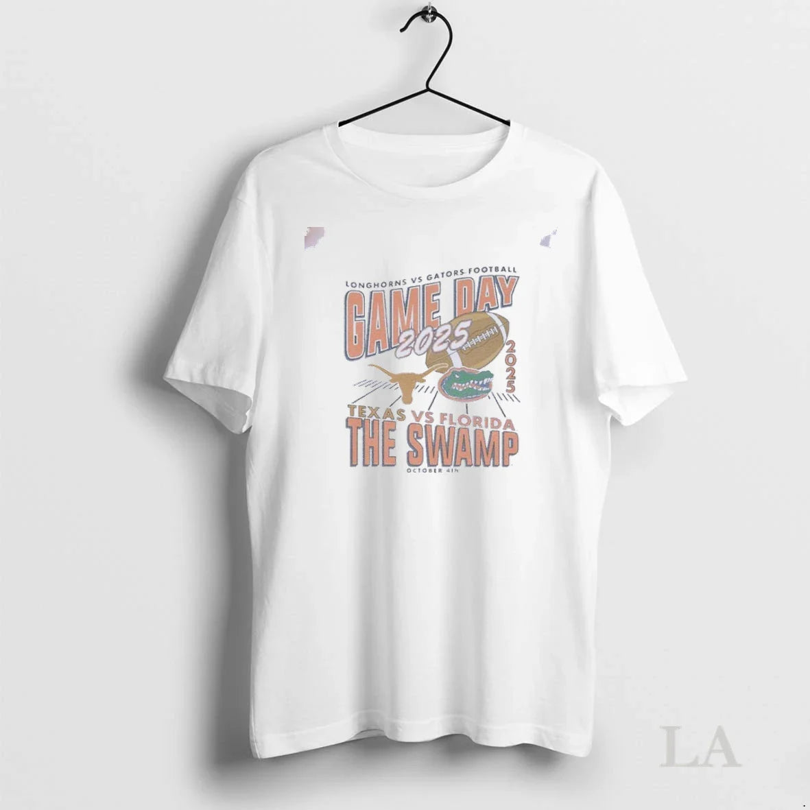 Original Florida Gators Vs Texas Longhorns 2025 Gameday Swamp TShirt