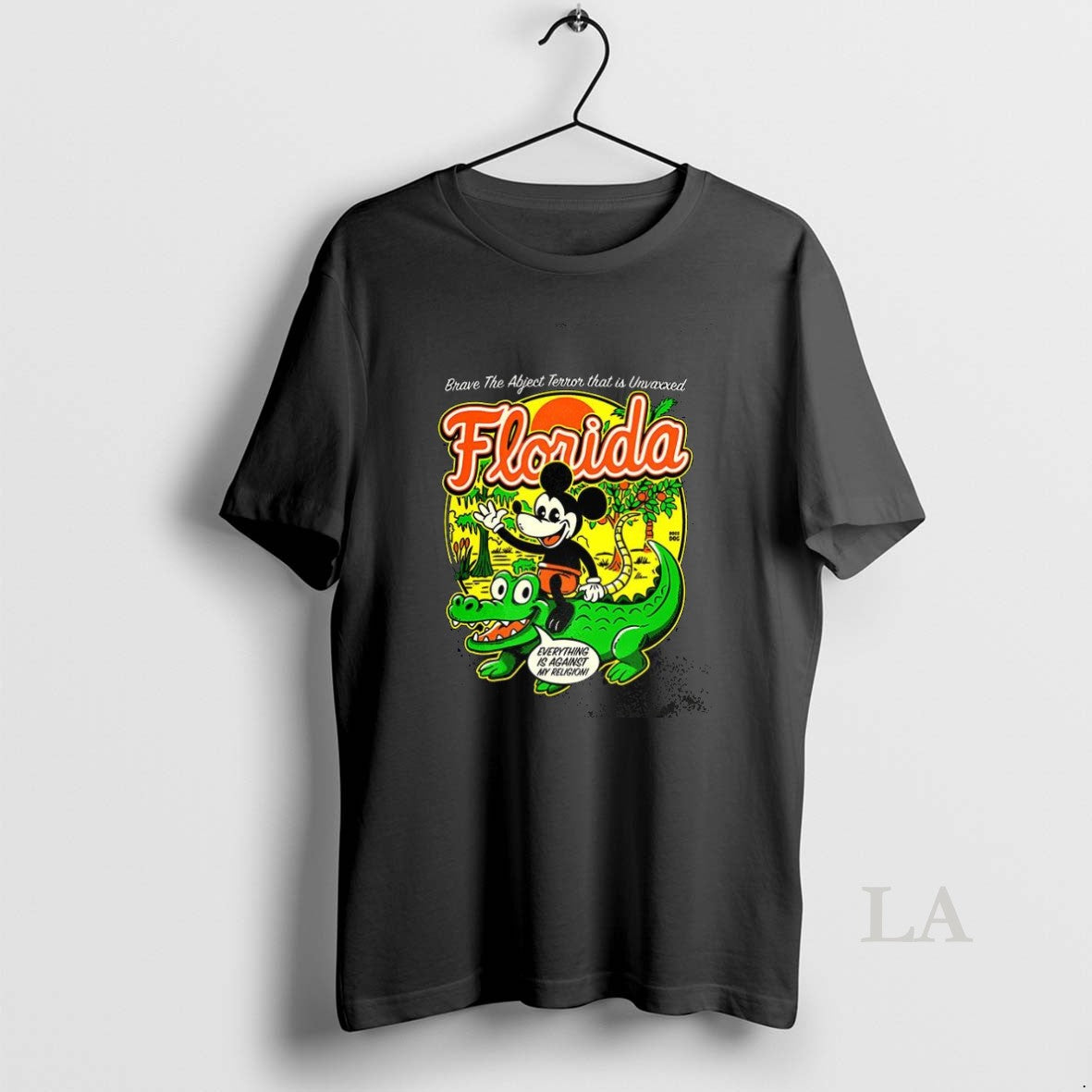 Original Florida Brave Abject Terror That Is Unvaxxed Tank Top Unique