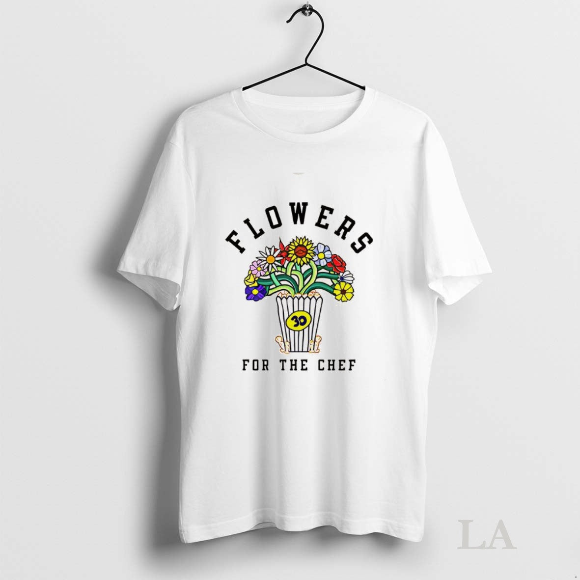 Original Flowers Chef Box Popcorn Shirt Modern Collection