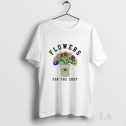 Original Flowers Chef Box Popcorn Shirt Modern Collection