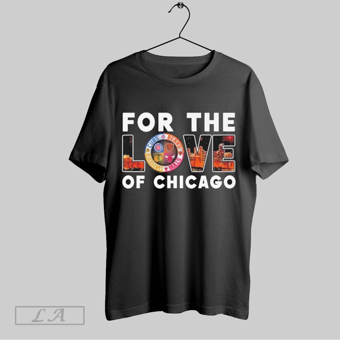 Original Love City Chicago Sports Teams Long Sleeve Authentic