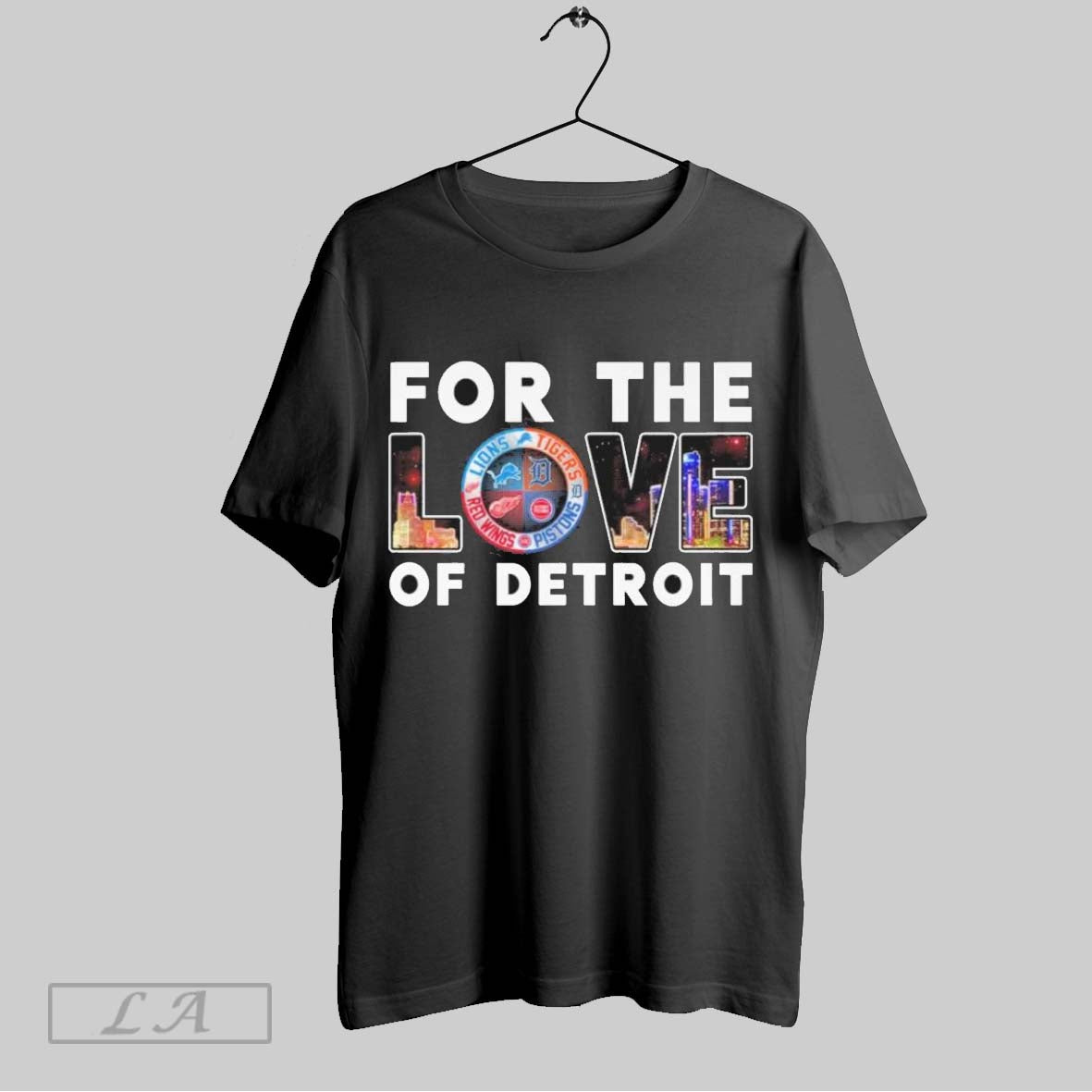 Original Love City Detroit Sports Teams Tee Modern Apparel