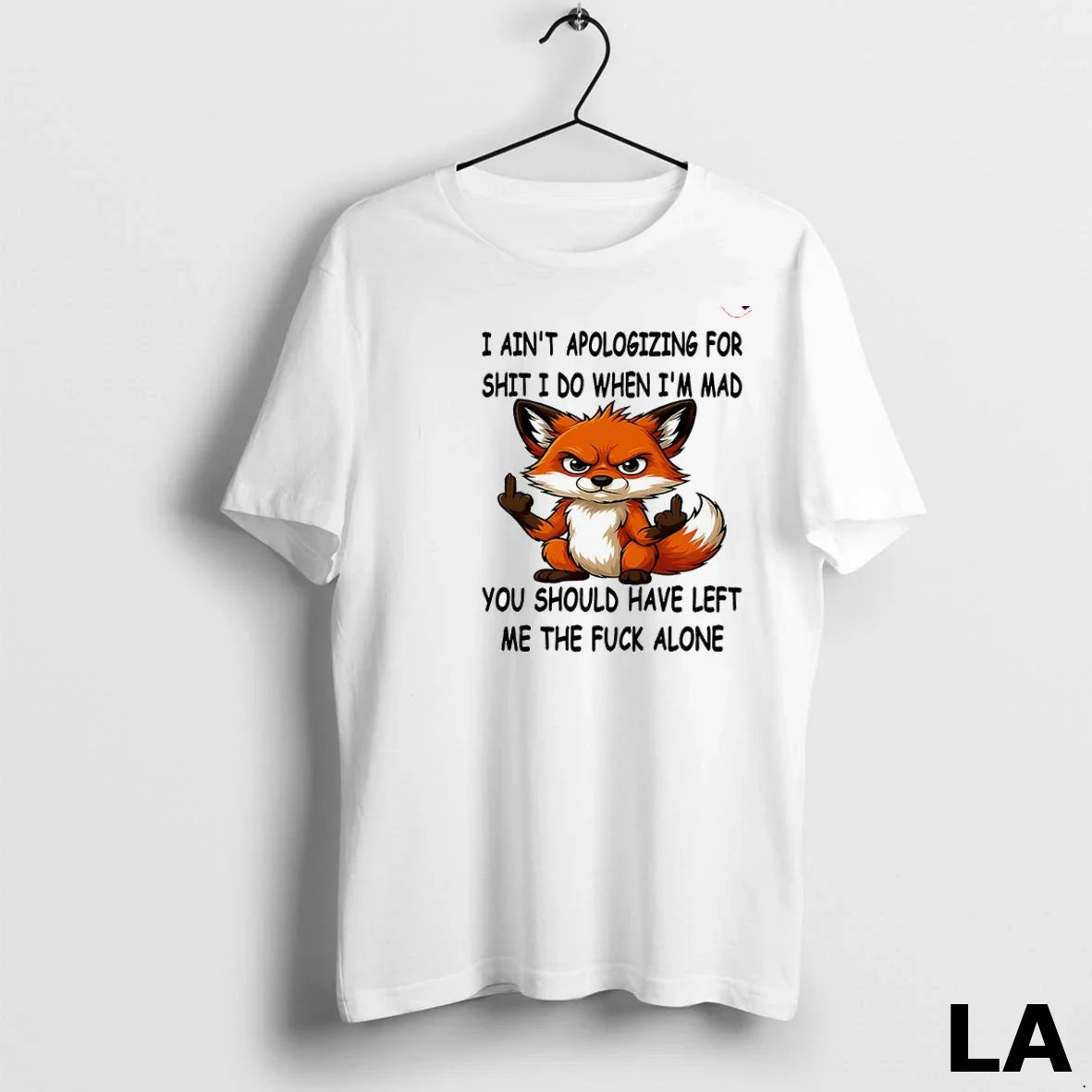 Original Fox I Aint Apologizing Shit I Do When Im Mad Sweatshirt