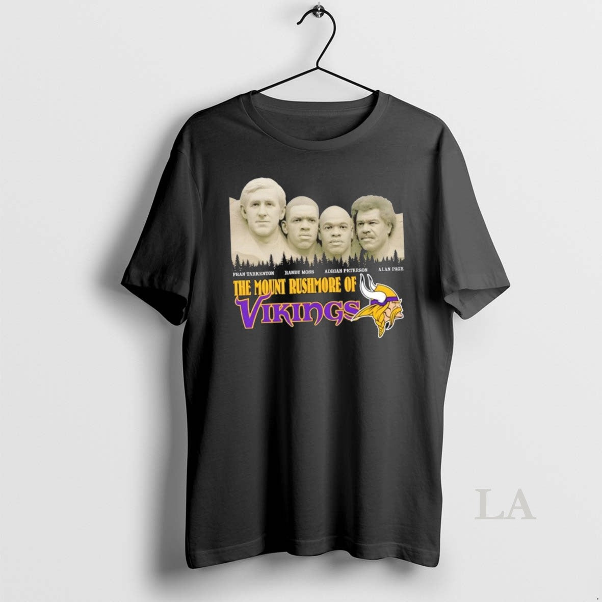 Original Fran Tarkenton Randy Moss Adrian Peterson Alan Page Mount