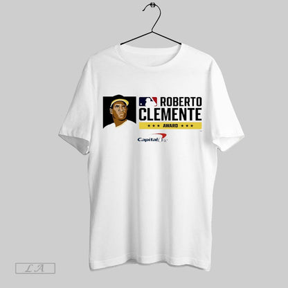 Original Francisco Lindor 2025 Roberto Clemente Award TShirt Designer