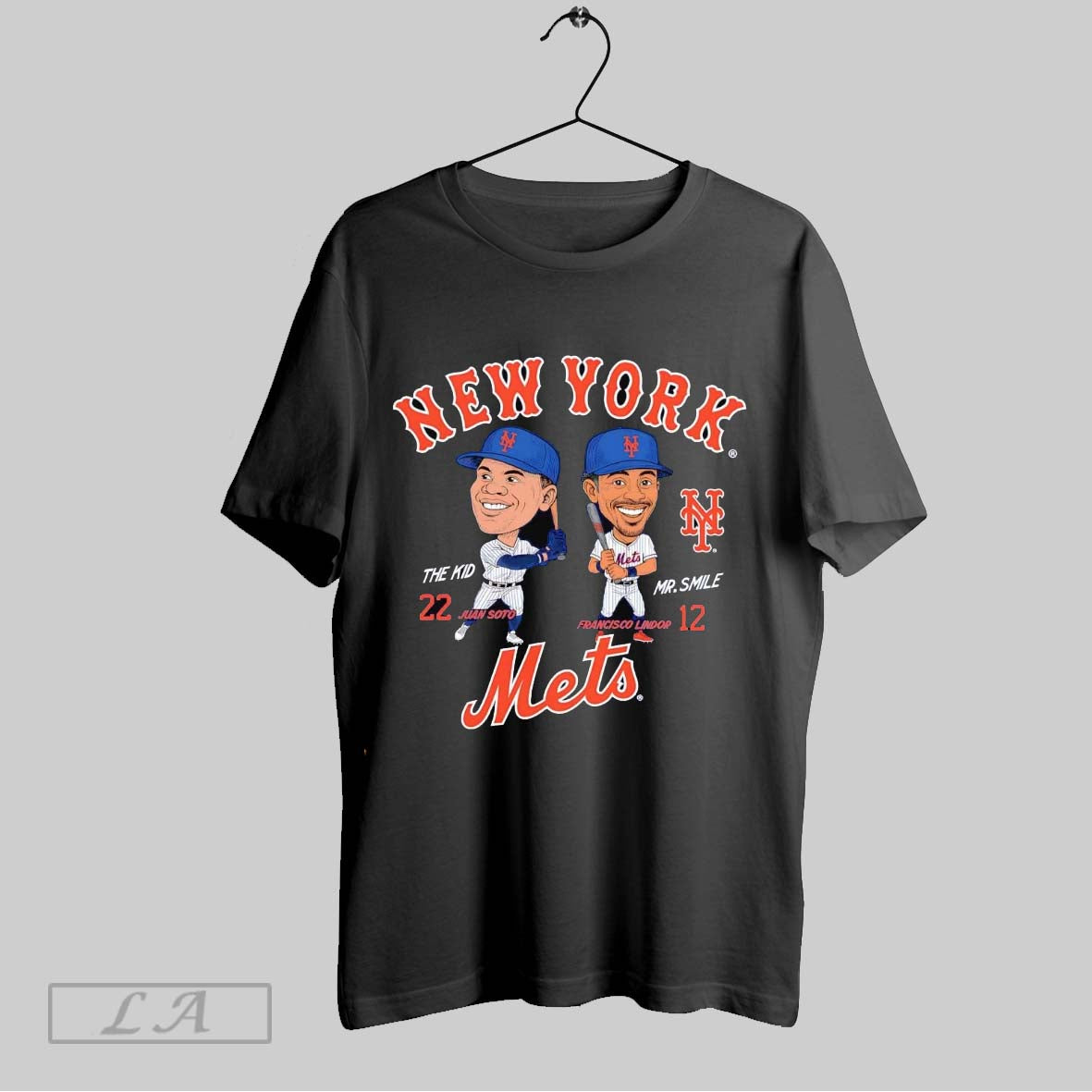 Original Francisco Lindor And Juan Soto Duo Players Mets Shirt Retro