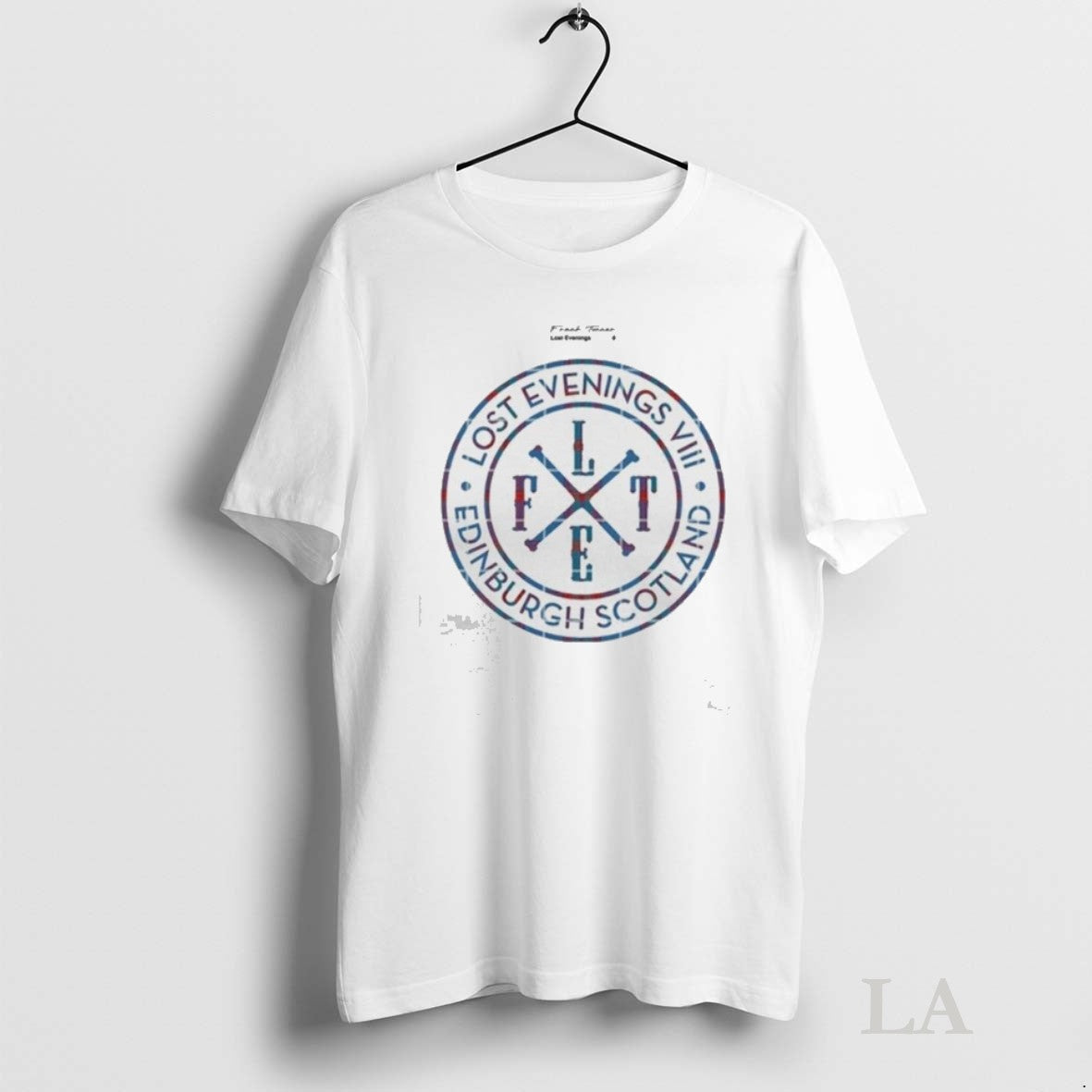 Original Frank Turner Lost Evenings 8 Edinburgh Scotland Shirt