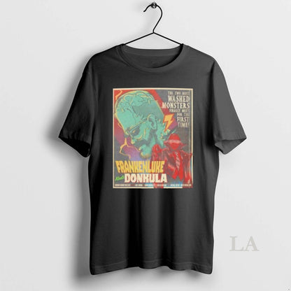 Original Frankenluke Donkula Two Most Wasahed Monsters Long Sleeve