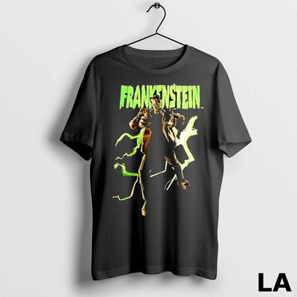 Original Frankenstein Halloween TShirt Stylish Art