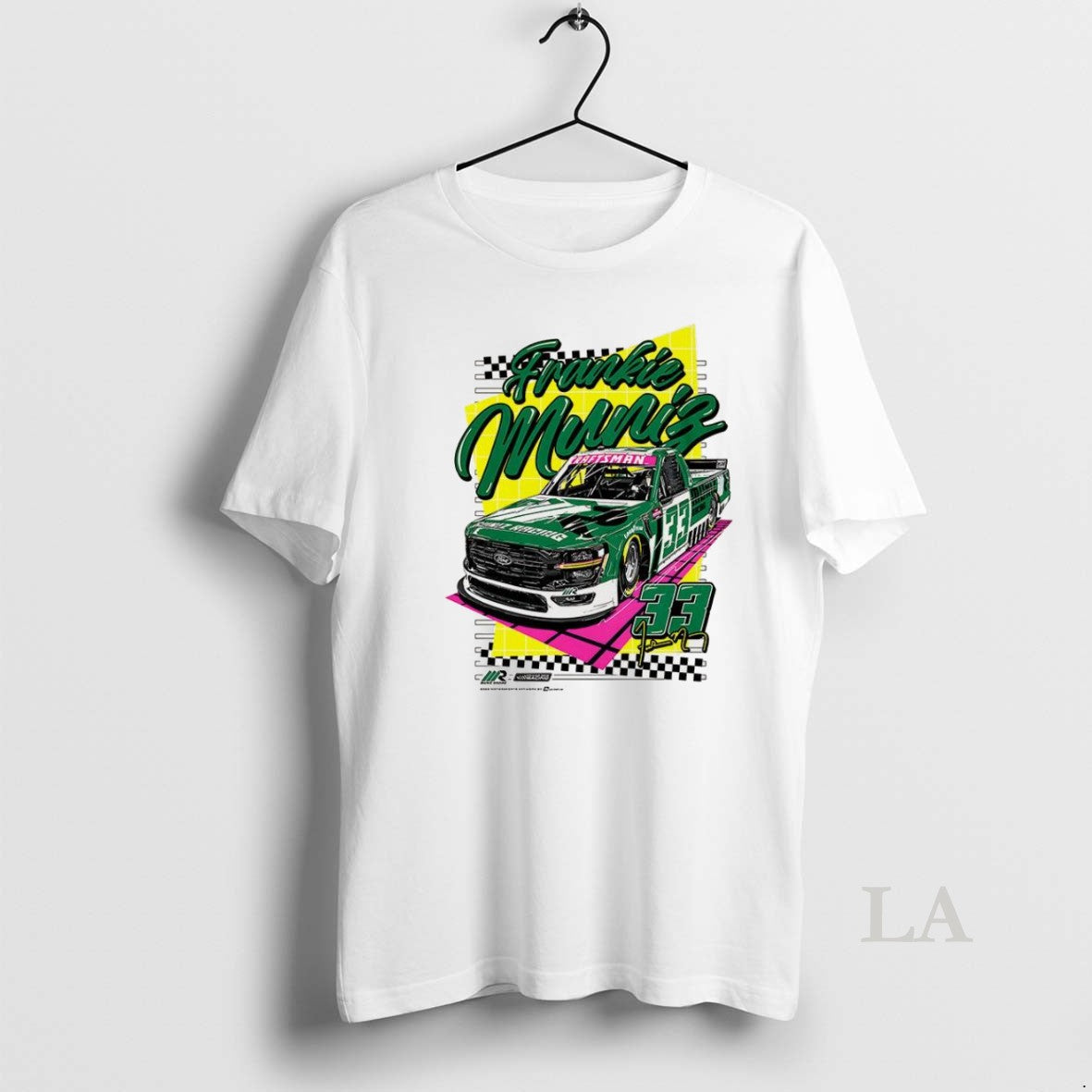 Original Frankie Muniz 33 Nascar Signature Sweatshirt Premium Look