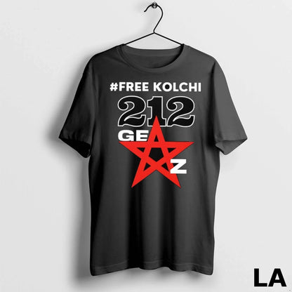 Original Free Kolchi 212 Genz TShirt Elegant Merch