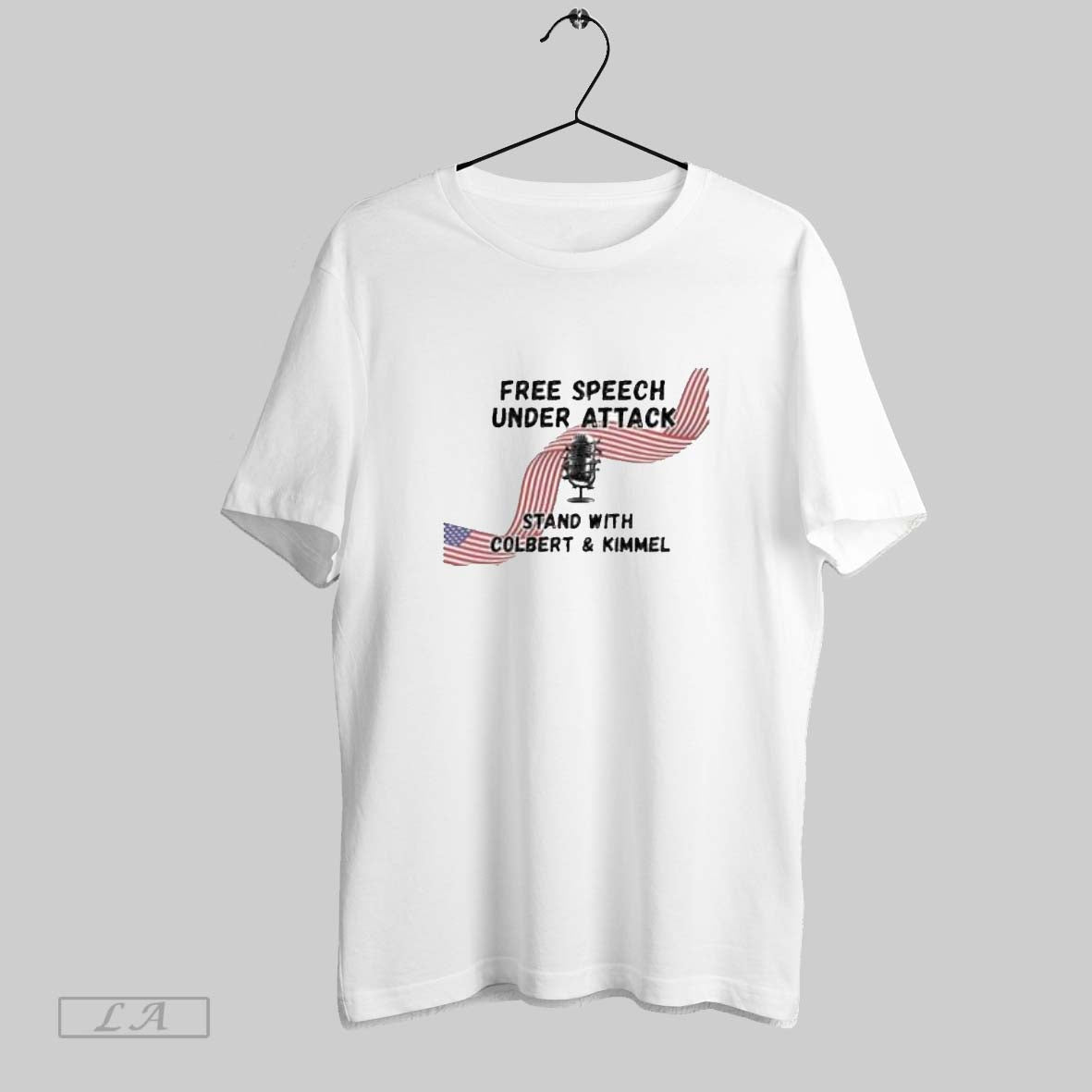 Original Free Speech Stand Kimmel Colbert 2025 Tee Designer Design