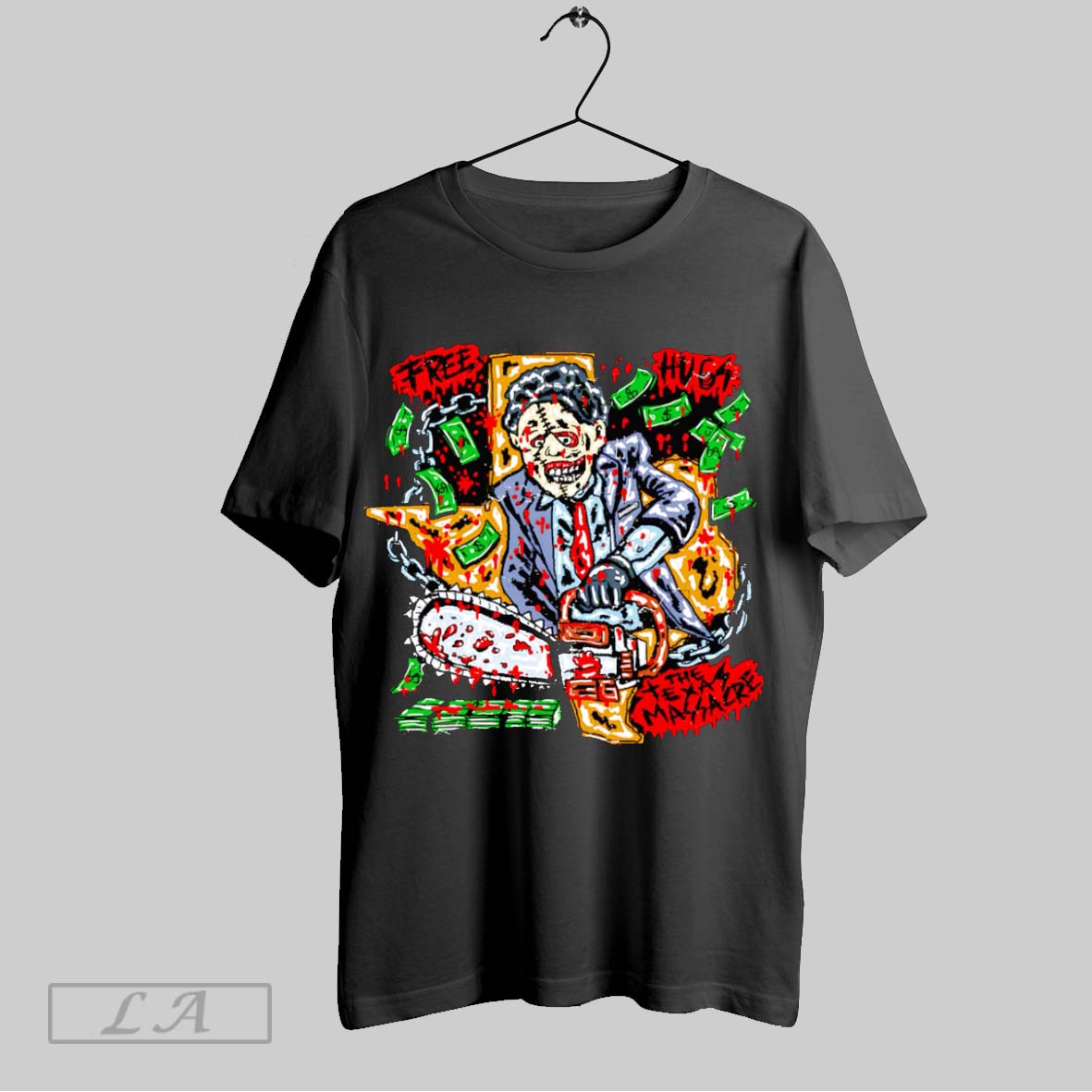 Original Free Hugs Texas Massacre Tank Top Exclusive Design