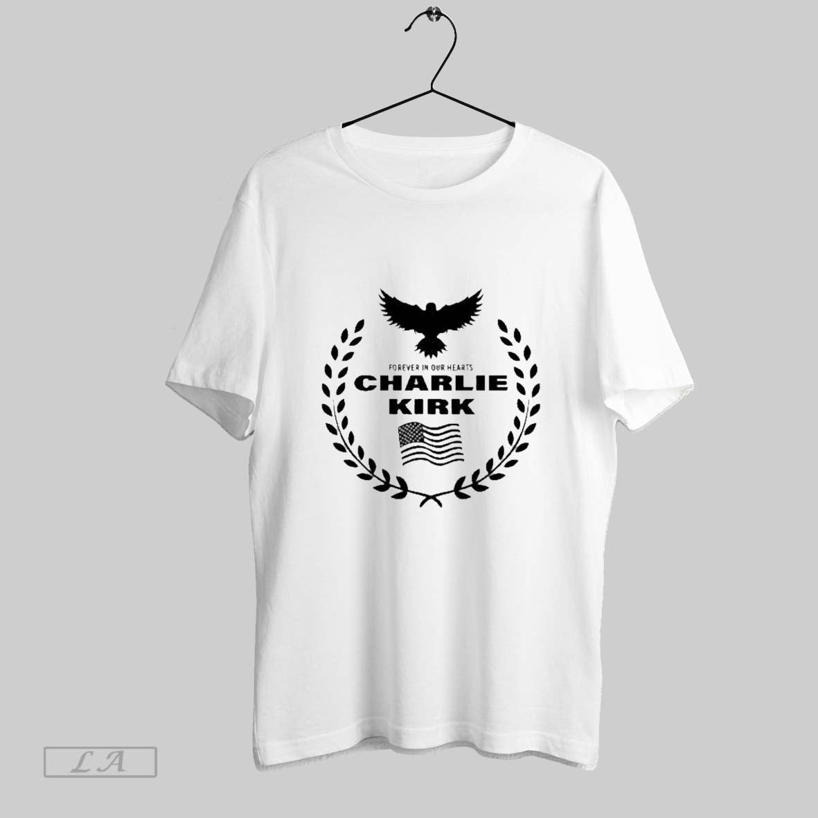 Original Freedom Forever Our Hearts Charlie Kirk Tee Premium Gift