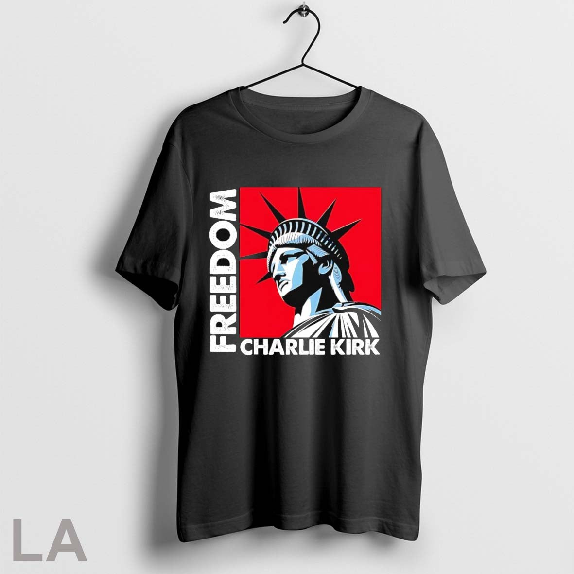 Original Freedom Statue Liberty Charlie Kirk Memorial Hoodie Trendy