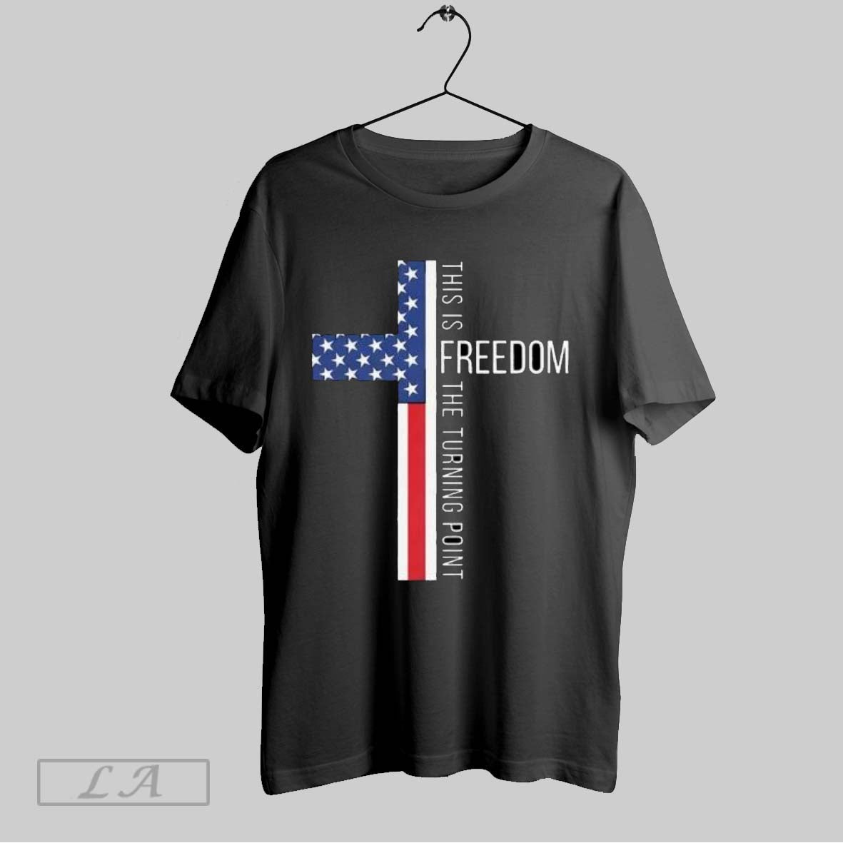 Original Freedom This Is Turning Point Flag Cross 2025 Sweatshirt