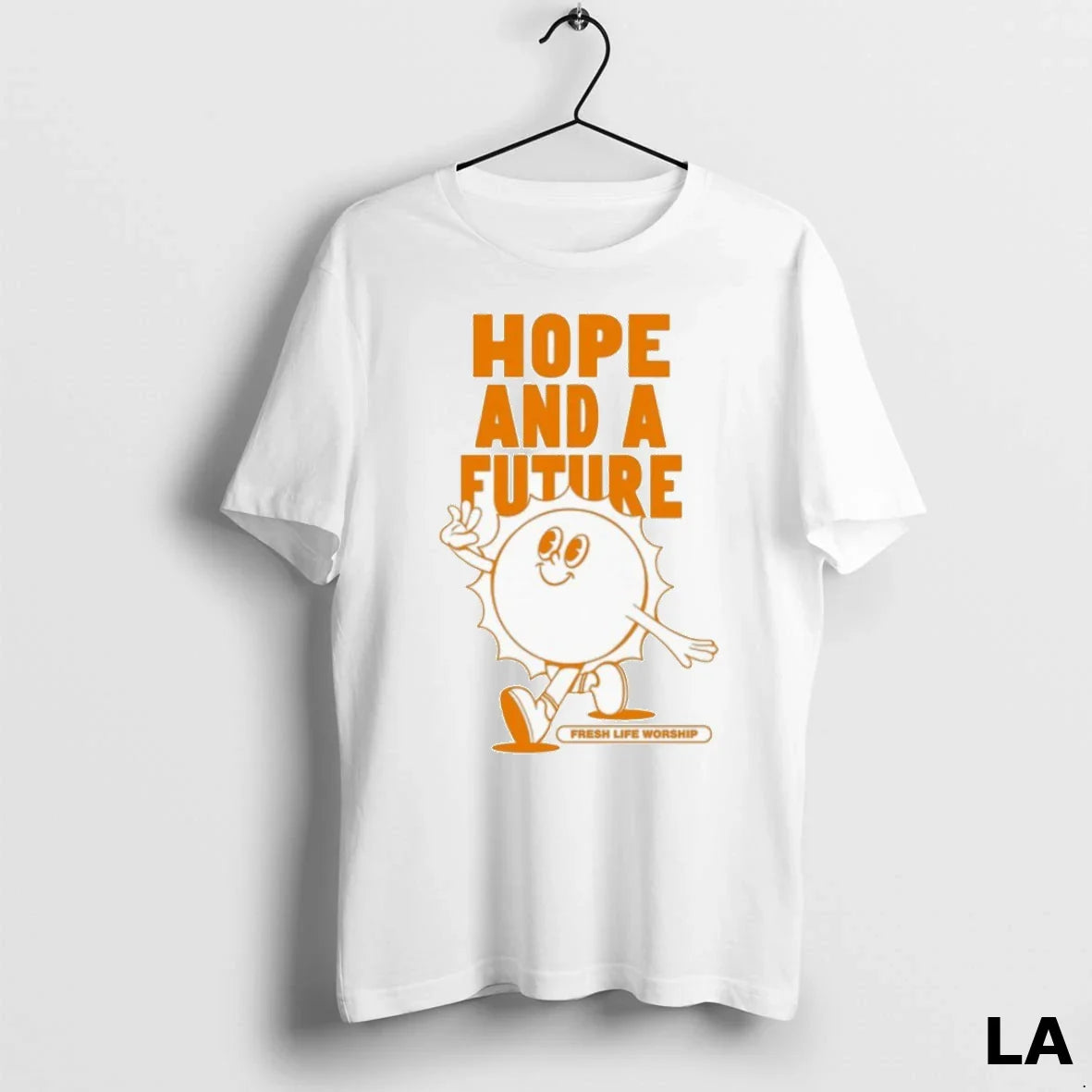 Original Fresh Life Worship Hope And Future TShirt Elegant Art