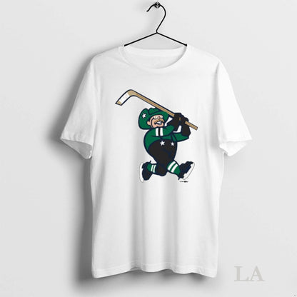 Original Frisco Roughriders Dallas Stars Night Mascot Skates Shirt