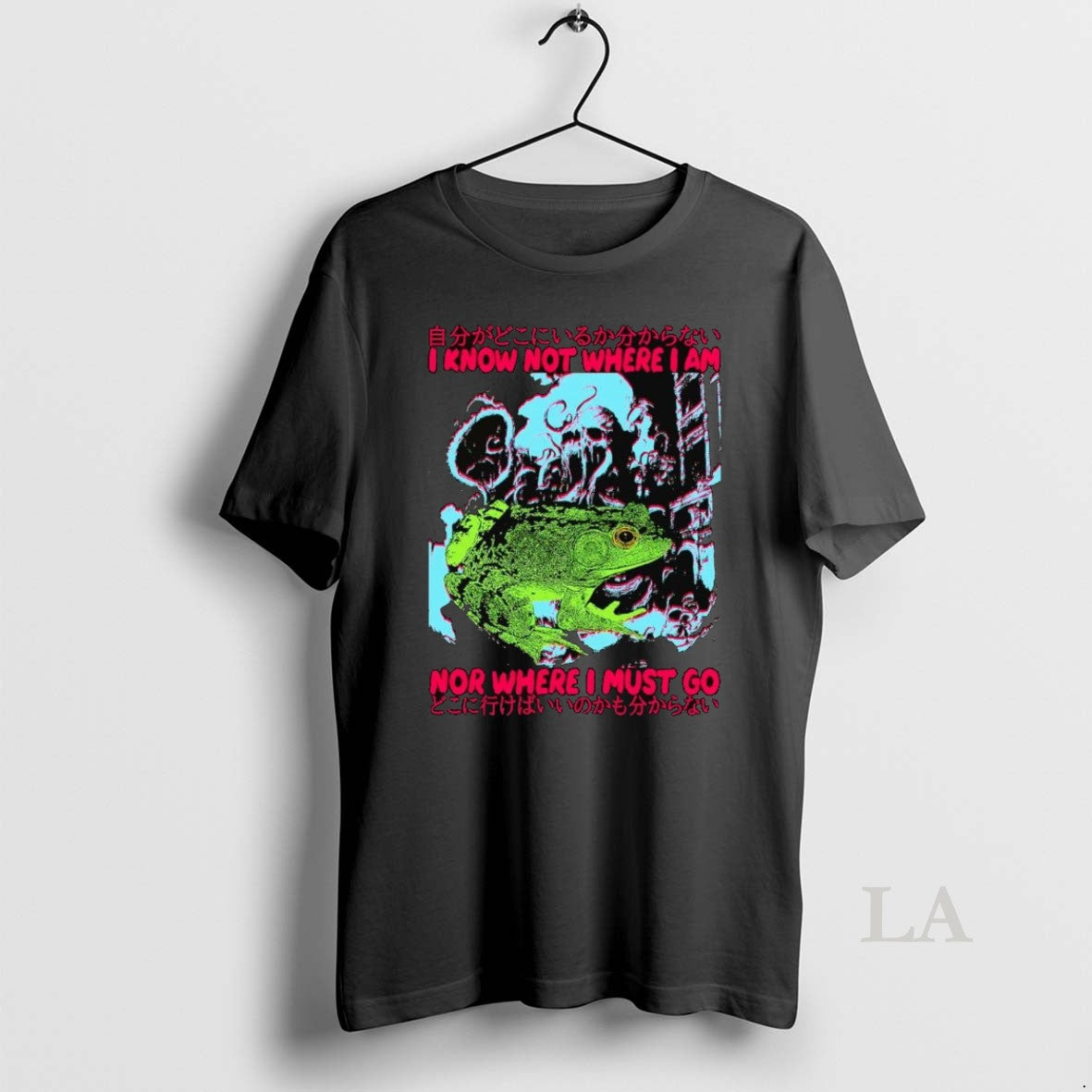 Original Frog I Know Not Where I Am Nor Where I Must Go Long Sleeve
