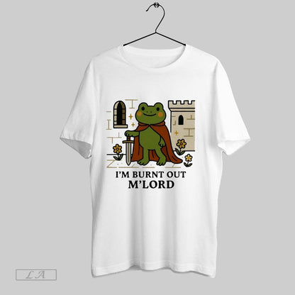 Original Frog Im Burnt Out Mlord Hoodie Trendy Look