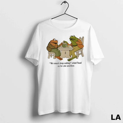 Original Frog And Toad We Must Stop Eating Cried Toad As He Ate