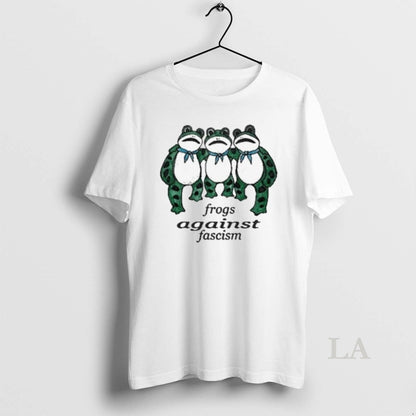 Original Frogs Against Fascism 2025 Tee Unique Design