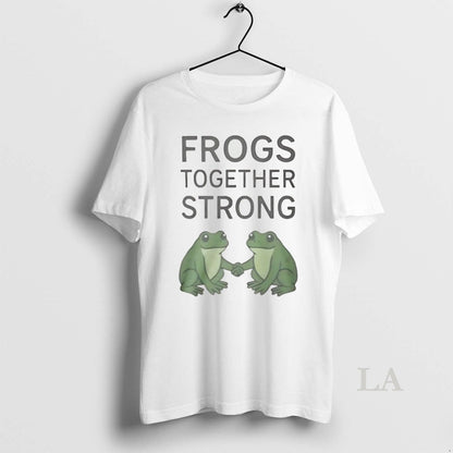 Original Frogs Together Strong Portland Tee Designer Apparel