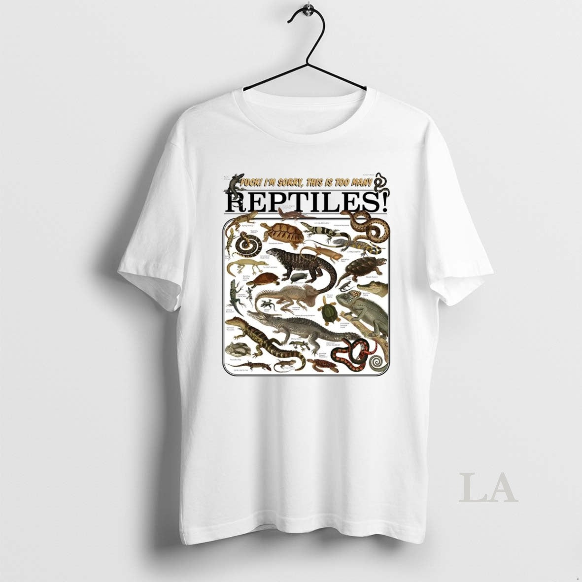 Original Fuck Im Sorry This Os Too Many Reptiles Shirt Classic Outfit