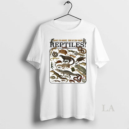 Original Fuck Im Sorry This Os Too Many Reptiles Shirt Classic Outfit