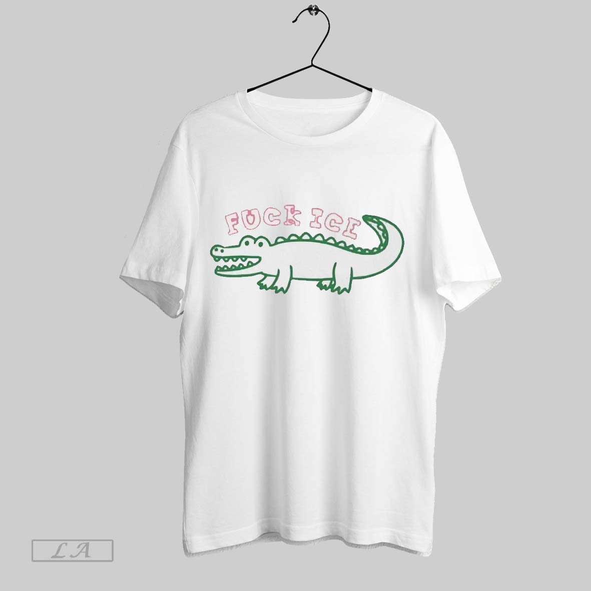Original Fuck Ice Protest Alligator Alcatraz Tank Top Vintage Fashion