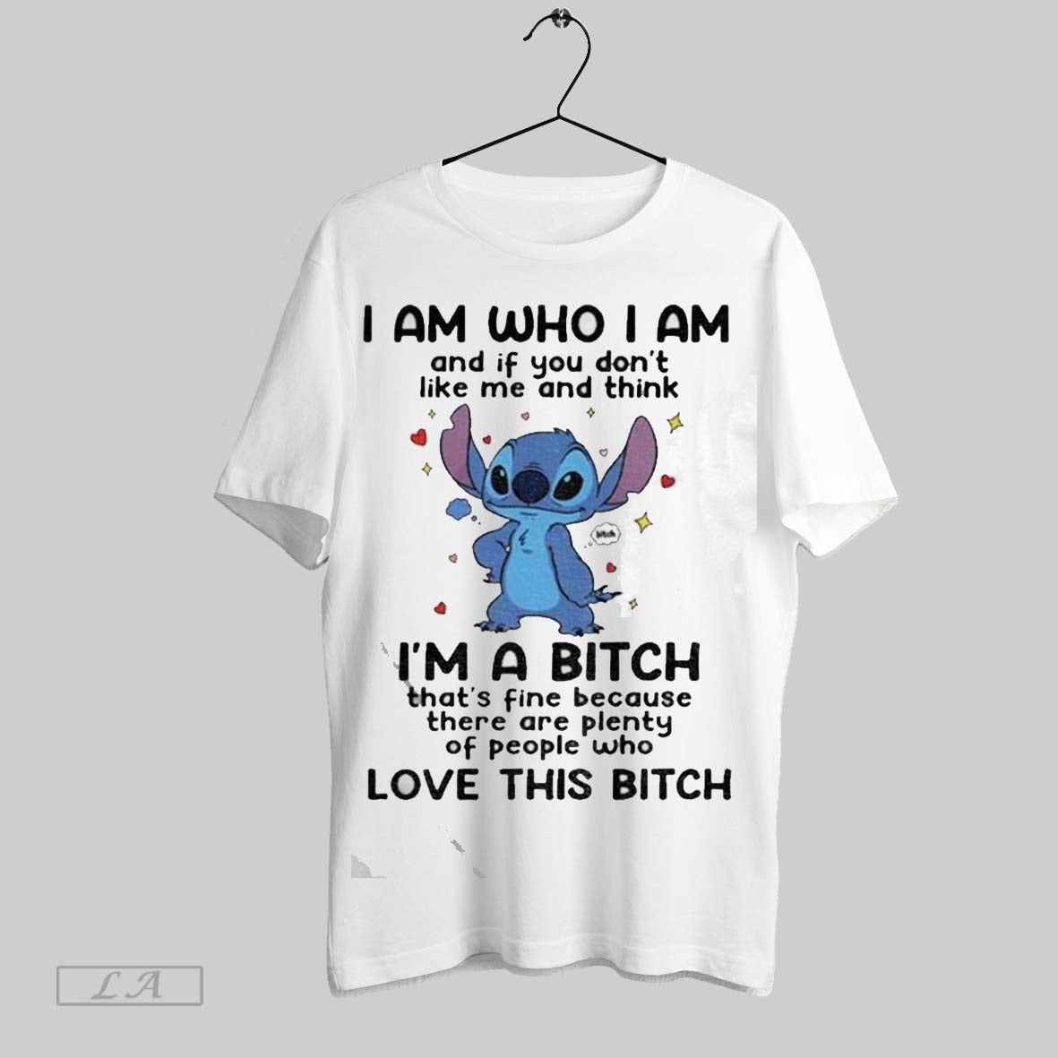 Original Stitch I Am Who I Am And If You Dont Like Me And Tank Top
