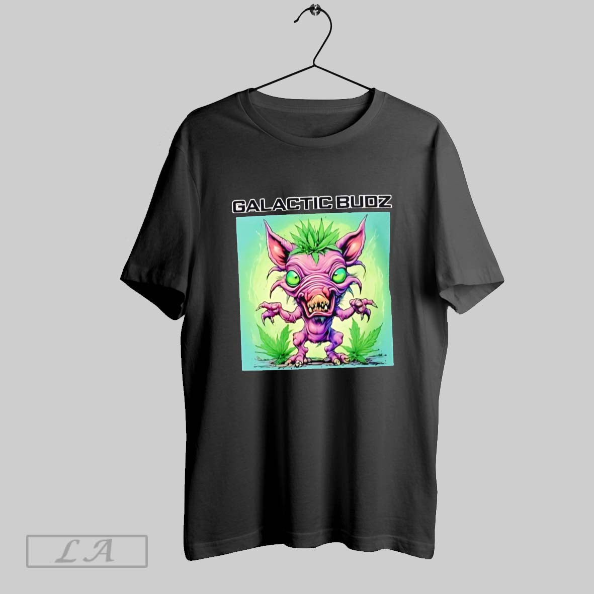 Original Galactic Budz Hog Monster TShirt Classic Collection