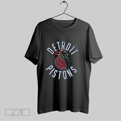 Original Gameday Detroit Pistons Mitchell Ness Legendary Slub Long