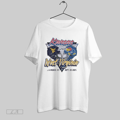 Original Gameday Football 2025 Kansas Vs West Virginia TShirt Elegant